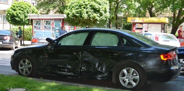 Audi accident