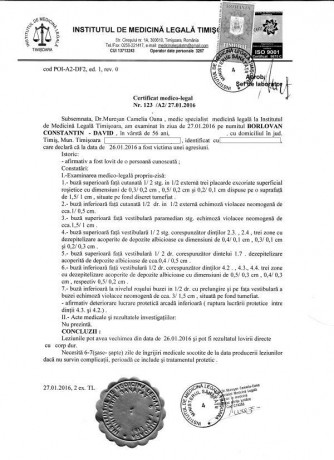 Certificat IML Borlovan