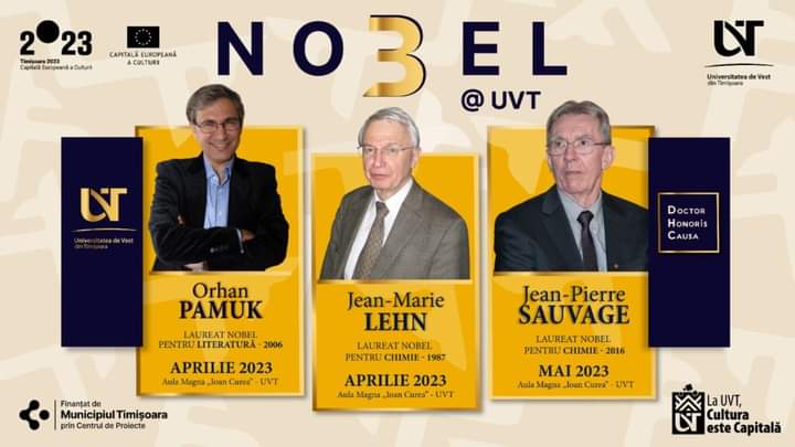 Laureați ai Premiului Nobel invitați la Universitatea de Vest din