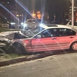 Accident violent în Timișoara, o fată de 16 ani a fost rănită (foto)