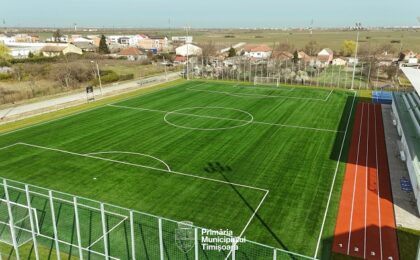 Baza sportivă „Vasile Deheleanu” va fi deschisă la Timişoara (foto)