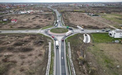 Foraje la intersecția Centurii de Sud cu Drumul Boilor. CJT va face o subtraversare a Variantei de Ocolire Timișoara Sud