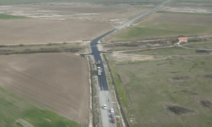 Lucrările la șoseaua dintre Sânmihaiu Român și Șag se apropie de final