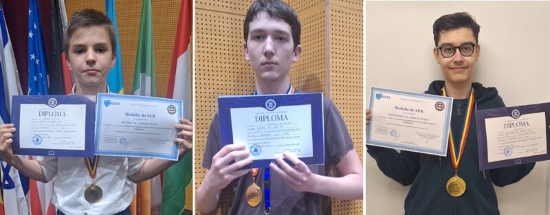 Trei medalii de aur, trei de argint și două de bronz pentru Timișoara la Olimpiada Națională de Informatică 1 Trei medalii de aur, trei de argint și două de bronz pentru Timișoara la Olimpiada Națională de Informatică