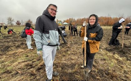 Iubitorii de natură, provocaţi la o amplă acţiune de plantat pomişori, la doi paşi de Timişoara
