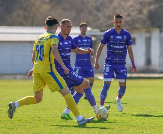 Alb-violeții au remizat la Pecica