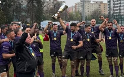 Video! Timișoara scrie istorie în rugby-ul românesc! Bănățenii au câștigat Supercupa, după 29-25 cu CSM Știința Baia Mare