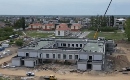 Lucrările la Centrul pentru Educație Incluzivă Dumitru Ciumăgeanu din Giroc au ajuns la 60%