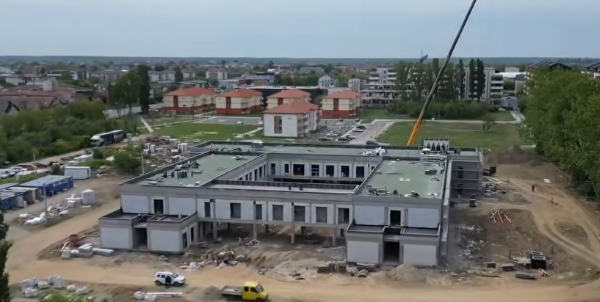 Lucrările la Centrul pentru Educație Incluzivă Dumitru Ciumăgeanu din Giroc au ajuns la 60%