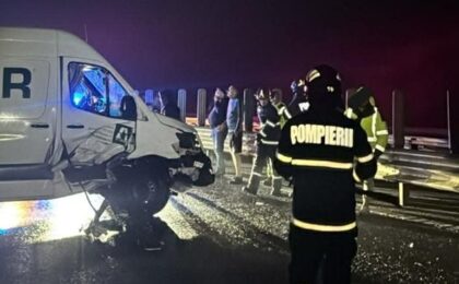 Accident grav pe autostrada A1, între Arad și Timișoara