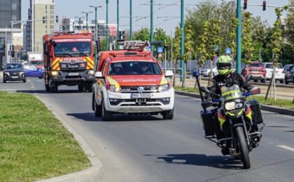 Accident în Timișoara, între un tramvai cu 100 de călători și o mașină