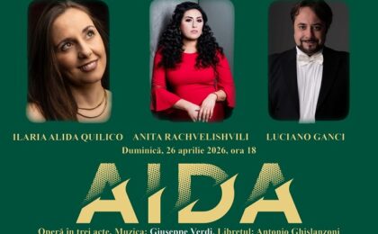 Timișoara trăiește „Aida”: spectacolul Operei, transmis live în centrul orașului. Pentru prima dată în România, trei artiști de renume internațional vor fi împreună pe scenă