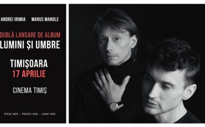 Andrei Irimia și Marius Manole, dublă lansare de album la Timișoara