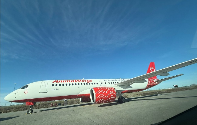 AnimaWings a recepţionat încă o aeronavă modernă şi anunţă rute noi din Timişoara, Cluj-Napoca şi București