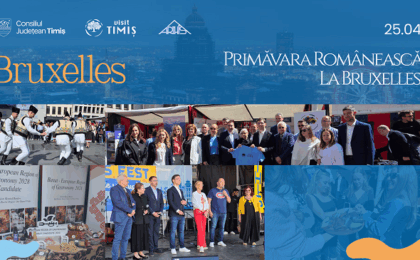 Timișul și Banatul, promovate cu succes la Bruxelles în cadrul „Primăvara Românească la Bruxelles – Arthis Fest 2026”