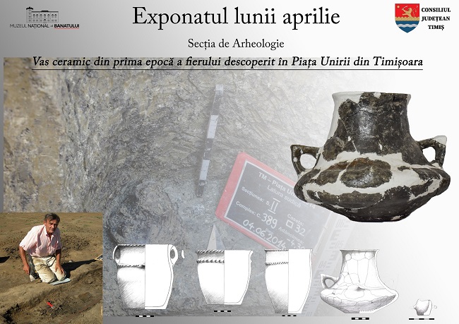 Exponatul lunii aprilie la Muzeul Banatului