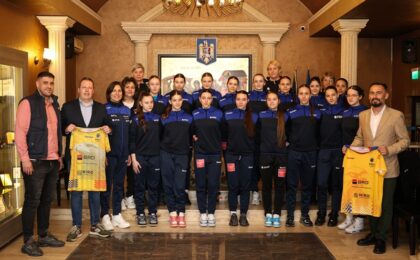 Lotul național de handbal feminin cadete, în cantonament la Giroc