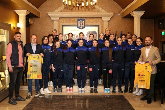 Lotul național de handbal feminin cadete, în cantonament la Giroc