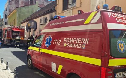 Incendiu la un salon de bronzat