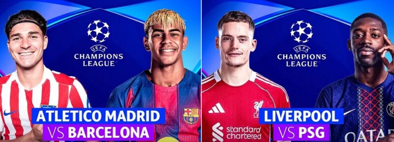 Liga Campionilor: Se decid primele semifinaliste. Paris Saint-Germain vizează o performanță istorică