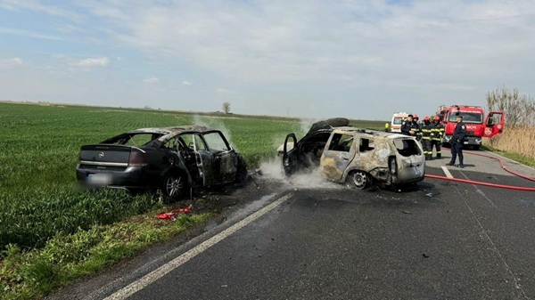 Accident în Timiș cu 4 victime, a fost chemat și elicopterul SMURD