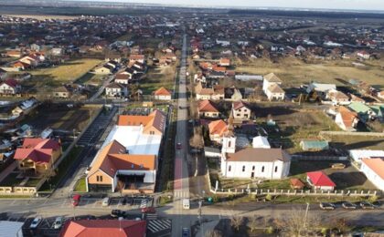 PUZ nou într-o localitate de lângă Timișoara. Terenul are 10.000 mp și este divizat în 13 parcele