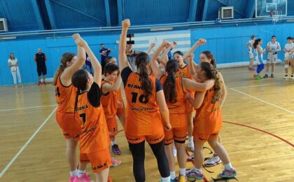 MP Sport Timișoara s-a calificat la turneul final al Campionatului Național de baschet feminin U15