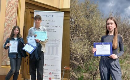 Trei elevi din Timișoara, primii în țară la Olimpiada Națională de Științe Socio-Umane