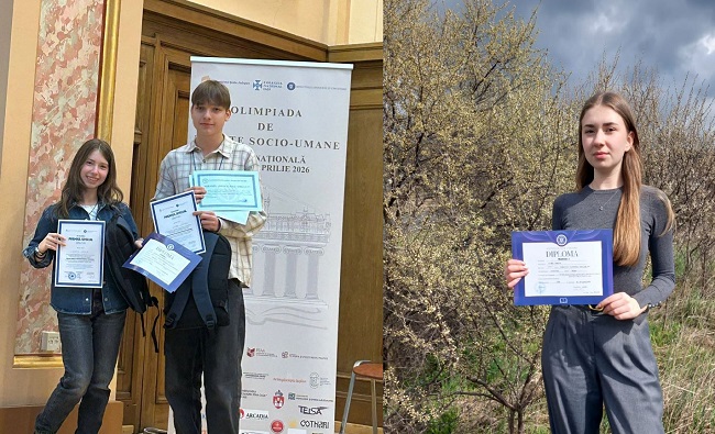 Trei elevi din Timișoara, primii în țară la Olimpiada Națională de Științe Socio-Umane