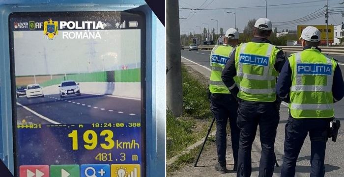 Graba strică... permisul! Vitezomani trași pe dreapta de polițiștii din Timiş 1 Graba strică... permisul! Vitezomani trași pe dreapta de polițiștii din Timiş