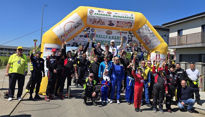 Piloții din vestul țării au făcut spectacol la "Rally-Kart Dumbrăvița". Clasamentele finale