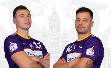 Sadoveac şi Fenici, încă un sezon la SCM Politehnica Timişoara