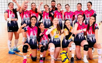 Volei feminin. CSȘ Bega Timișoara, calificată la turneul semifinal 2