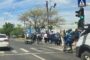 Impact violent între o mașină și o motocicletă, la Timișoara