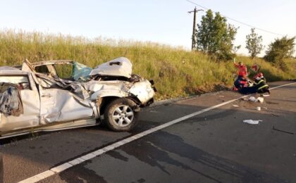 O persoană și-a pierdut viața și alta a fost rănită în două accidente grave (foto)