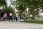 La un pas de tragedie în Parcul Pădurice: copac prăbușit la câțiva metri de un copilaș (video)