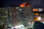 O dronă s-a prăbușit peste un bloc de locuințe în Galați. Explozie urmată de incendiu