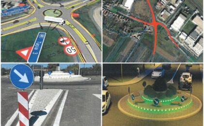 Un nou sens giratoriu pe DN 6, în județul Timiș