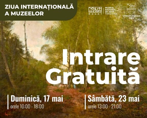 Ziua Internațională a Muzeelor, marcată prin intrare gratuită la Muzeul Național de Artă Timișoara