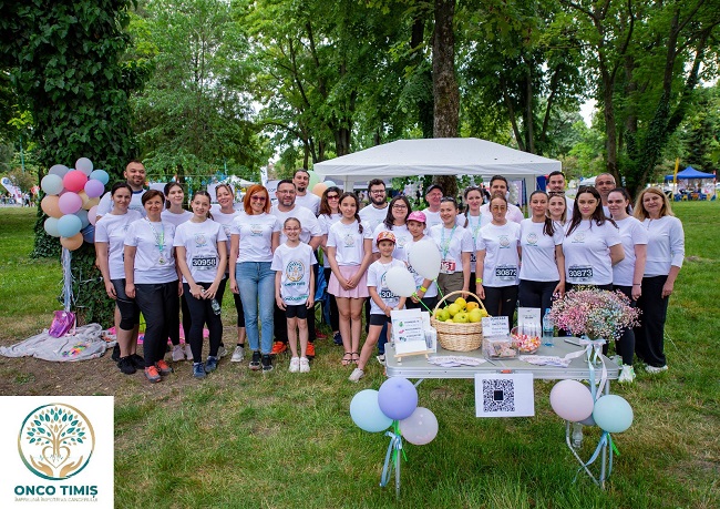 Asociația Onco Timiș, participare de succes la Timotion 12. Donațiile sunt deschise până în data de 24 mai 2026