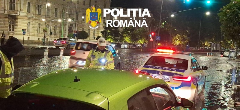 Acțiuni de amploare ale polițiștilor din vestul țării (video)