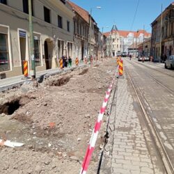 Șantierul din Piața Traian îngroapă promisiunea de “regenerare verde” sub munți de piatră cubică (foto) 10 santier traian10