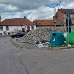 Șantierul din Piața Traian îngroapă promisiunea de “regenerare verde” sub munți de piatră cubică (foto) 6 santier traian3