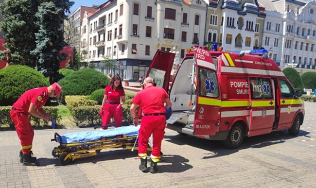 Livratoare din Ucraina, atacată în centrul Timișoarei