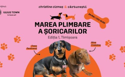 ”Marea plimbare a șoricarilor” va avea loc pe 24 mai, la Timișoara