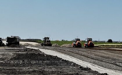 Avansează lucrările pe șantierul Variantei de Ocolire Timișoara Vest (foto) 4 Avansează lucrările pe șantierul Variantei de Ocolire Timișoara Vest