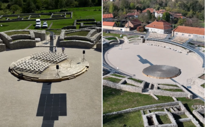Amfiteatrul roman de la Ulpia Traiana Sarmizegetusa renaște prin muzică: primul eveniment cultural după restaurare 41 Amfiteatrul roman de la Ulpia Traiana Sarmizegetusa renaște prin muzică: primul eveniment cultural după restaurare