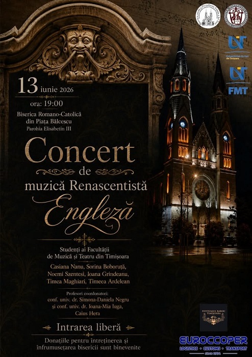 Seria concertelor de muzică veche continuă la Timișoara 2 Concert