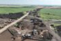 Progrese vizibile pe șantierul Variantei de Ocolire Timișoara Vest în prima lună de lucrări