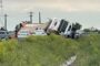 Accident teribil pe Centura Timișoarei, la Giroc, cu trei autoturisme și un autotren. Blocaj pe ambele sensuri